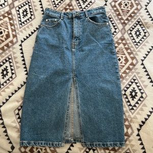 Denim skirt ZARA